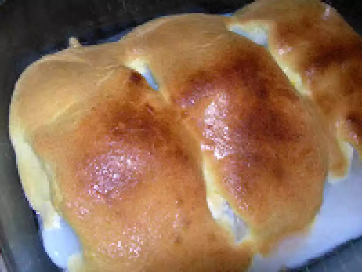 Bacalao con muselina de ajo. Paso a paso. - foto 3