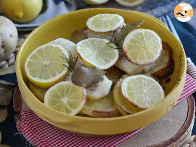 Bacalao con patatas al horno - Receta fácil - foto 4