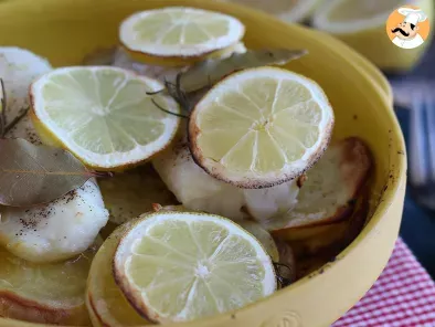 Bacalao con patatas al horno - Receta fácil - foto 5