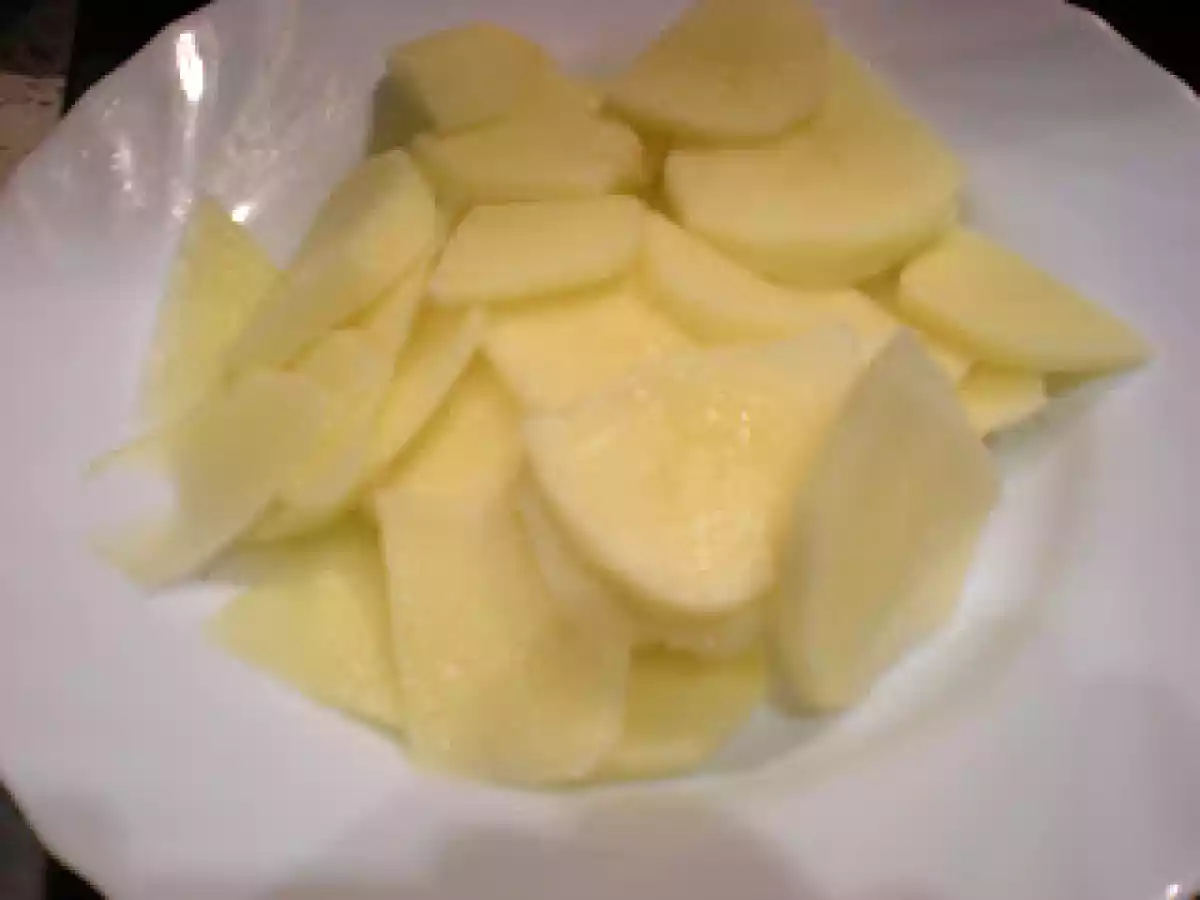 Bacalao con patatas al microondas - foto 2