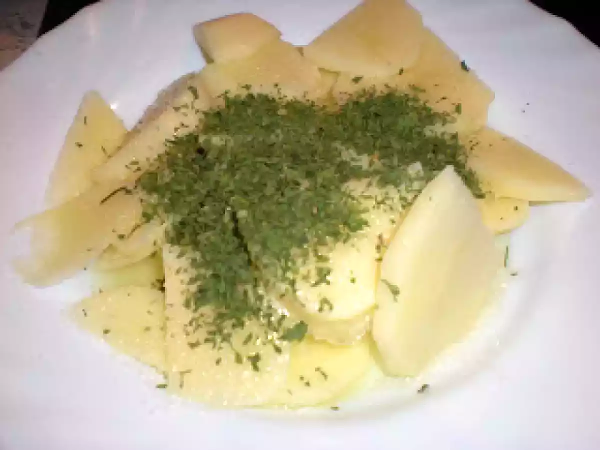 Bacalao con patatas al microondas - foto 4