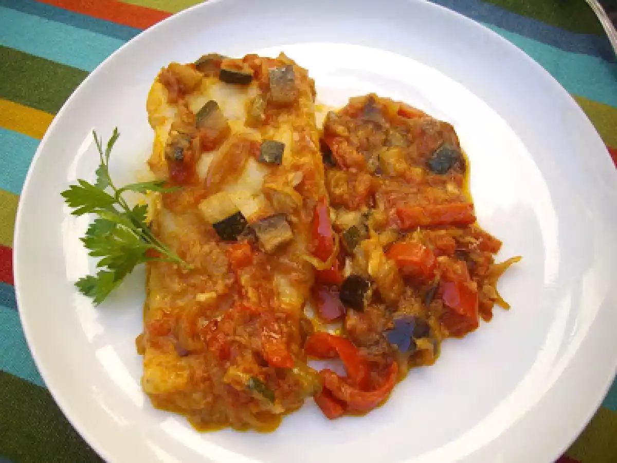 Bacalao con Sanfaina
