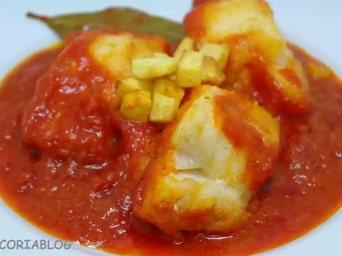 Bacalao con tomate