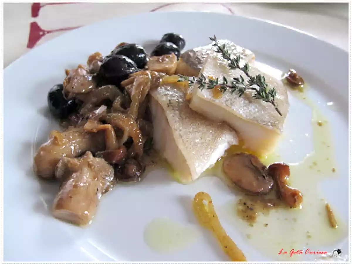 BACALAO CONFITADO CON SETAS Y TOMILLO - foto 2
