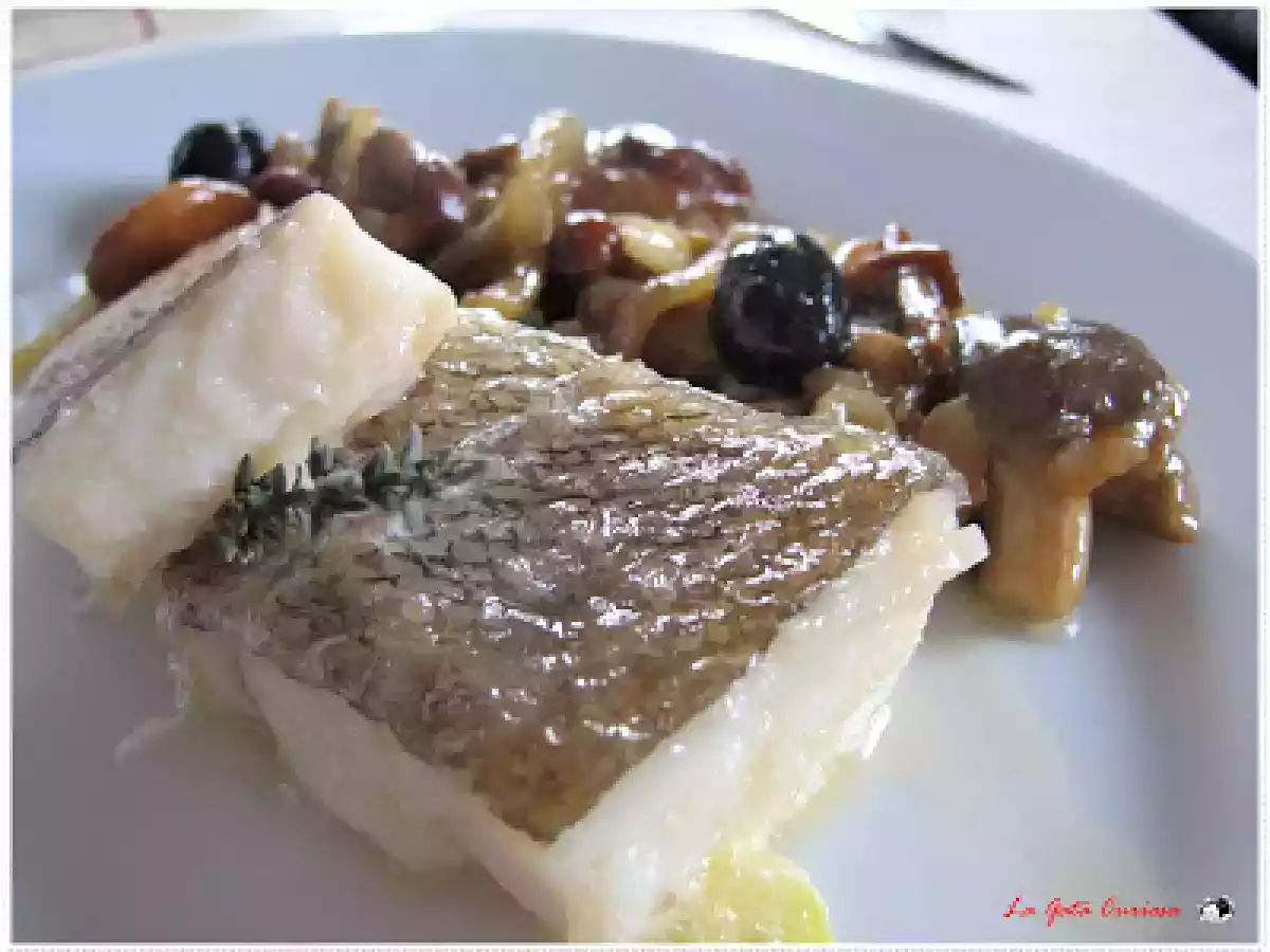 BACALAO CONFITADO CON SETAS Y TOMILLO - foto 3