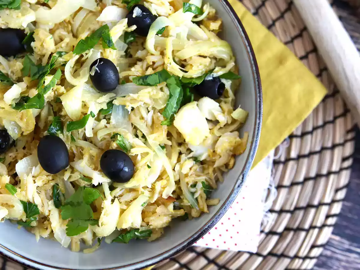 Bacalao dorado o bacalhau à Brás - foto 5