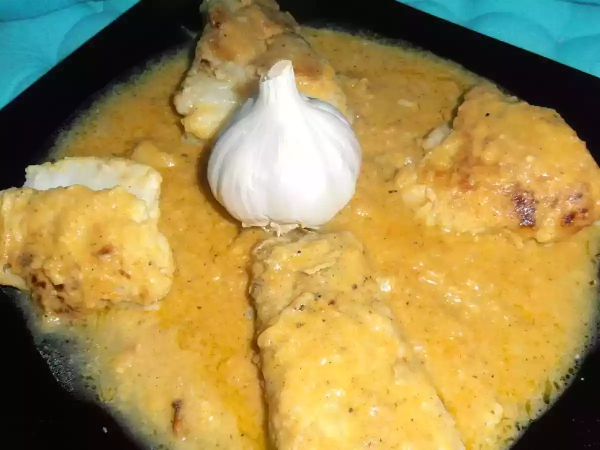 Bacalao en escabeche en el microondas