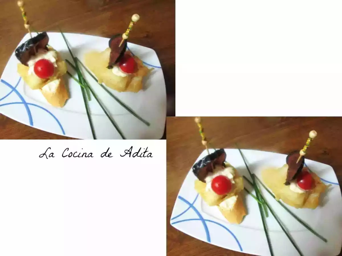 Bacalao en tempura con crujiente de berenjena - foto 7