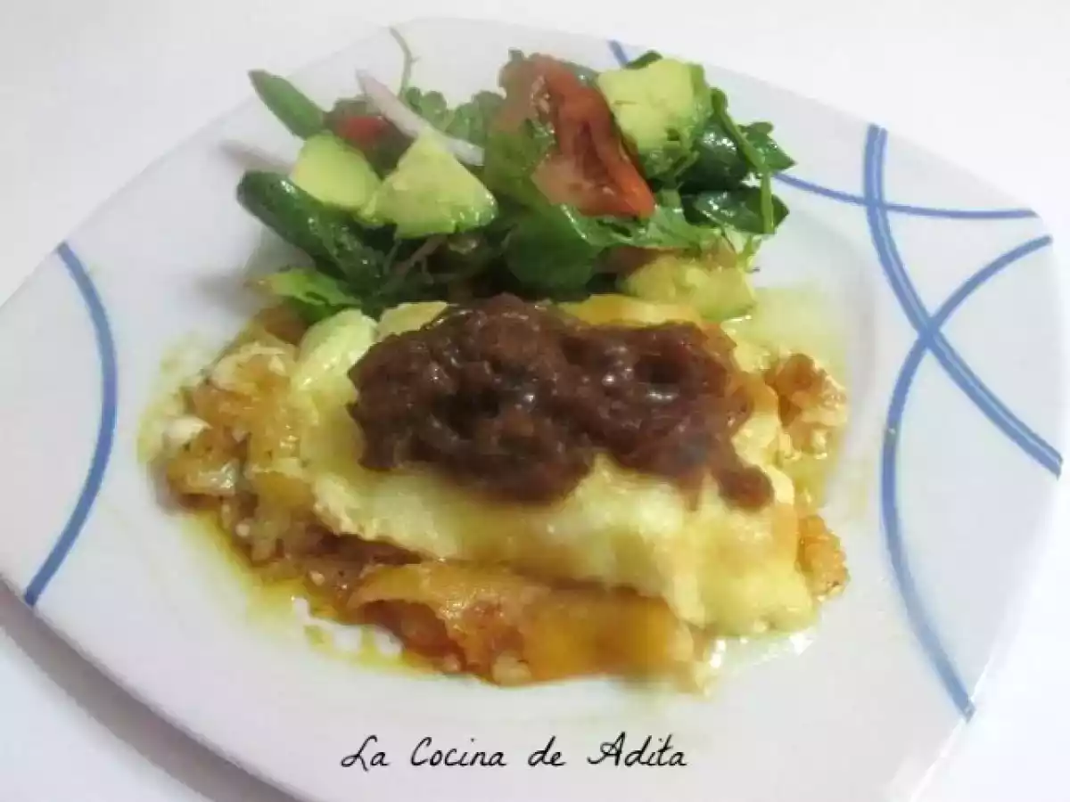 Bacalao gratinado, con cebolla caramelizada - foto 9