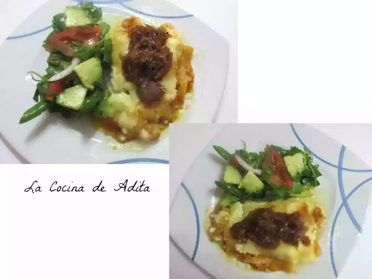 Bacalao gratinado, con cebolla caramelizada - foto 10