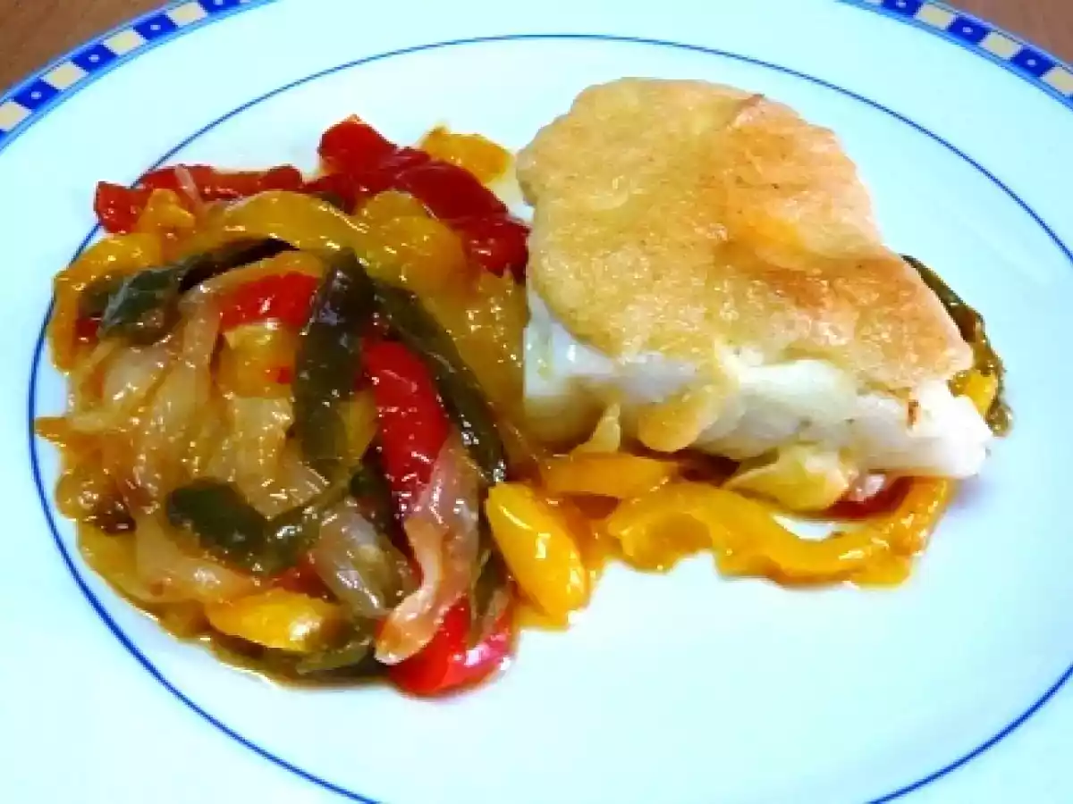 Bacalao gratinado con muselina de ajo - foto 3