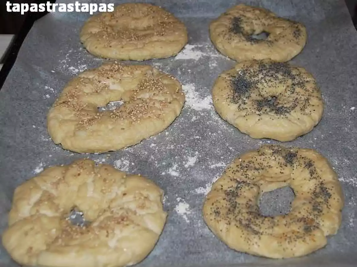 Bagels hechos con panificadora - foto 3
