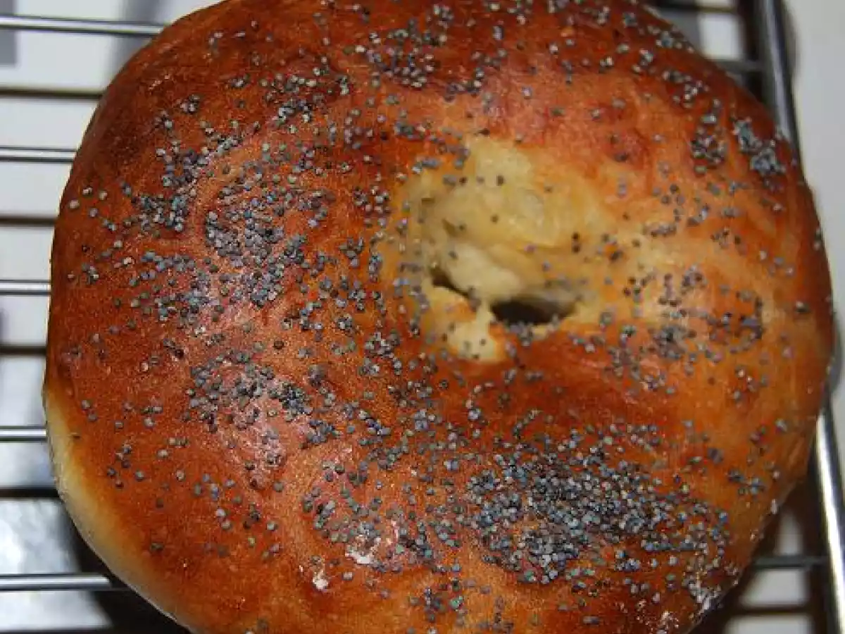 Bagels hechos con panificadora - foto 4