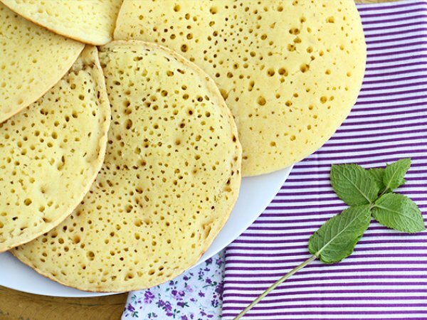 Baghrirs, Crepes marroquÃ­es de mil agujeros