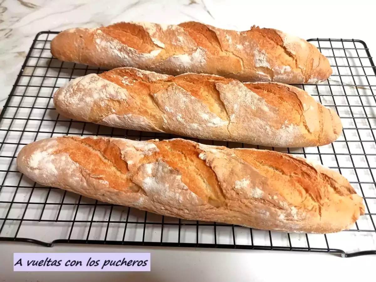Baguettes caseras para novatos