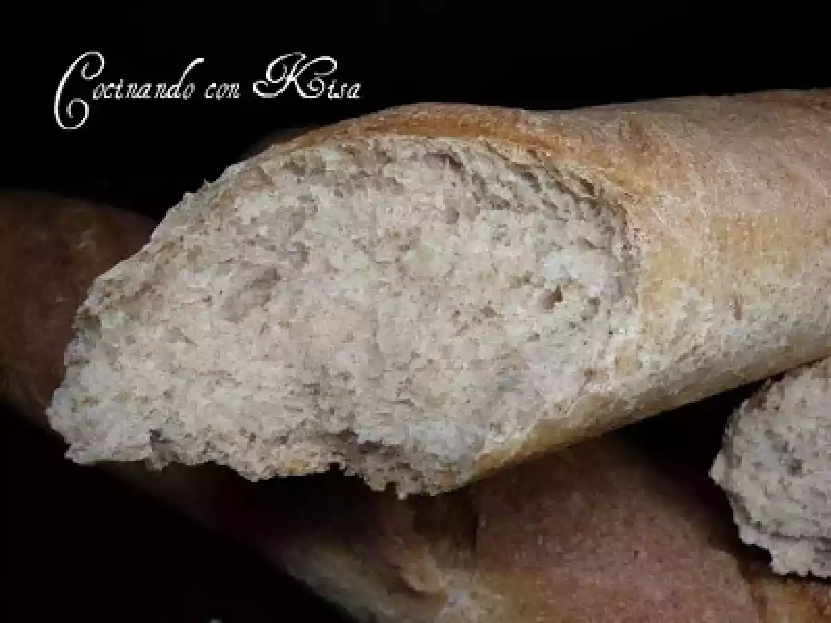 Baguettes con salvado de trigo y masa madre con extracto de malta - foto 2