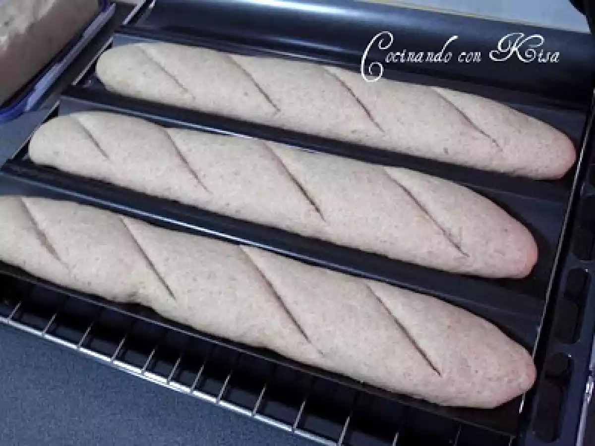 Baguettes con salvado de trigo y masa madre con extracto de malta - foto 8