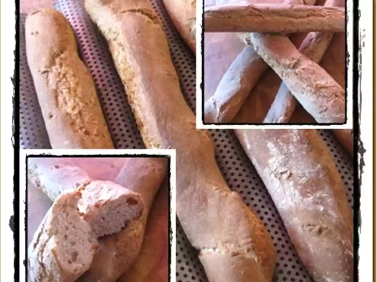 Baguettes de Escanda ó Espelta (Panificadora)