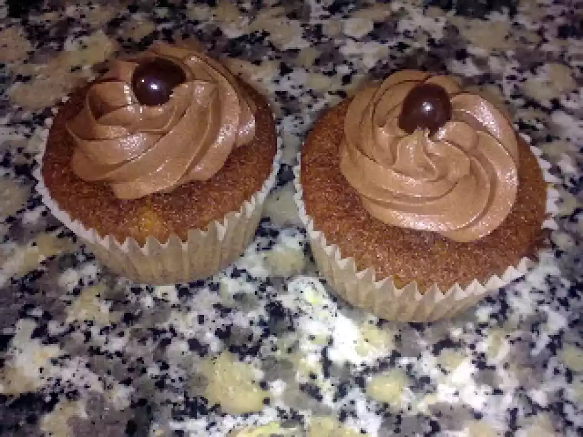 Banana & Cinnamon cupcakes (cupcakes de banana y canela)