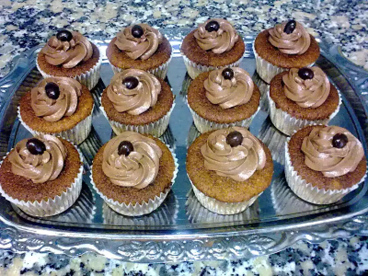 Banana & Cinnamon cupcakes (cupcakes de banana y canela) - foto 2