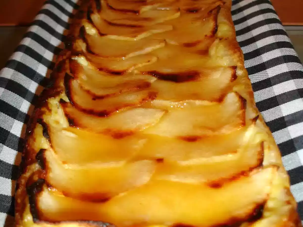 BANDA DE MANZANA Y CREMA