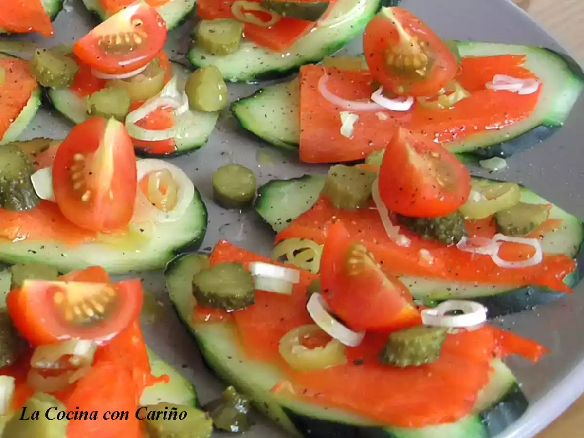 Barquillos de Pepino y Palometa Ahumada - foto 3