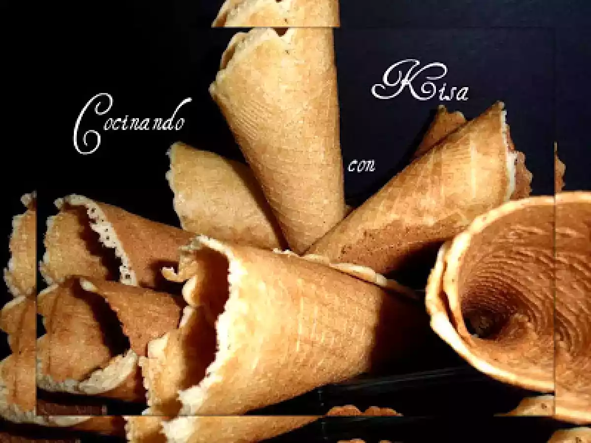 Barquillos tradicionales Cucuruchos y Cestitas - foto 2