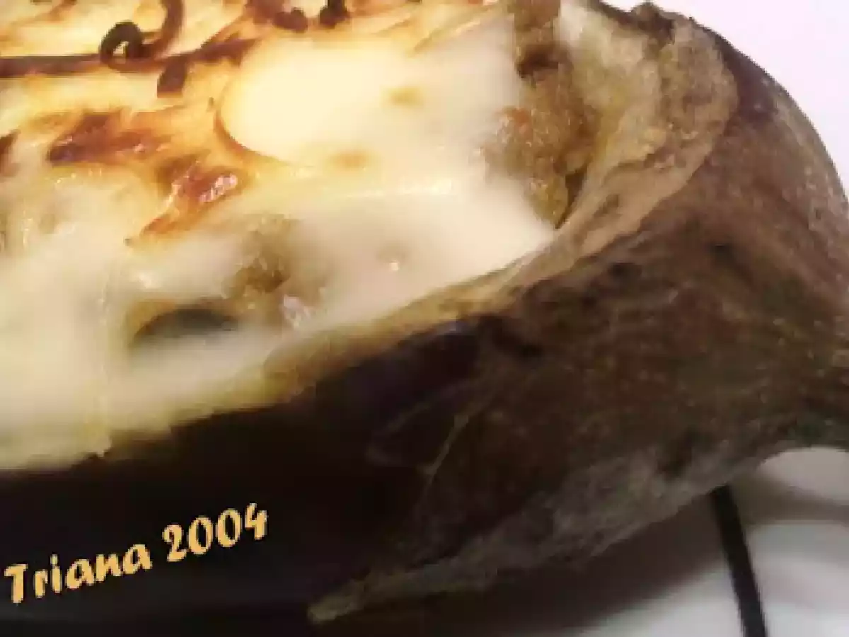 Barquitas de berenjenas rellenas - foto 2