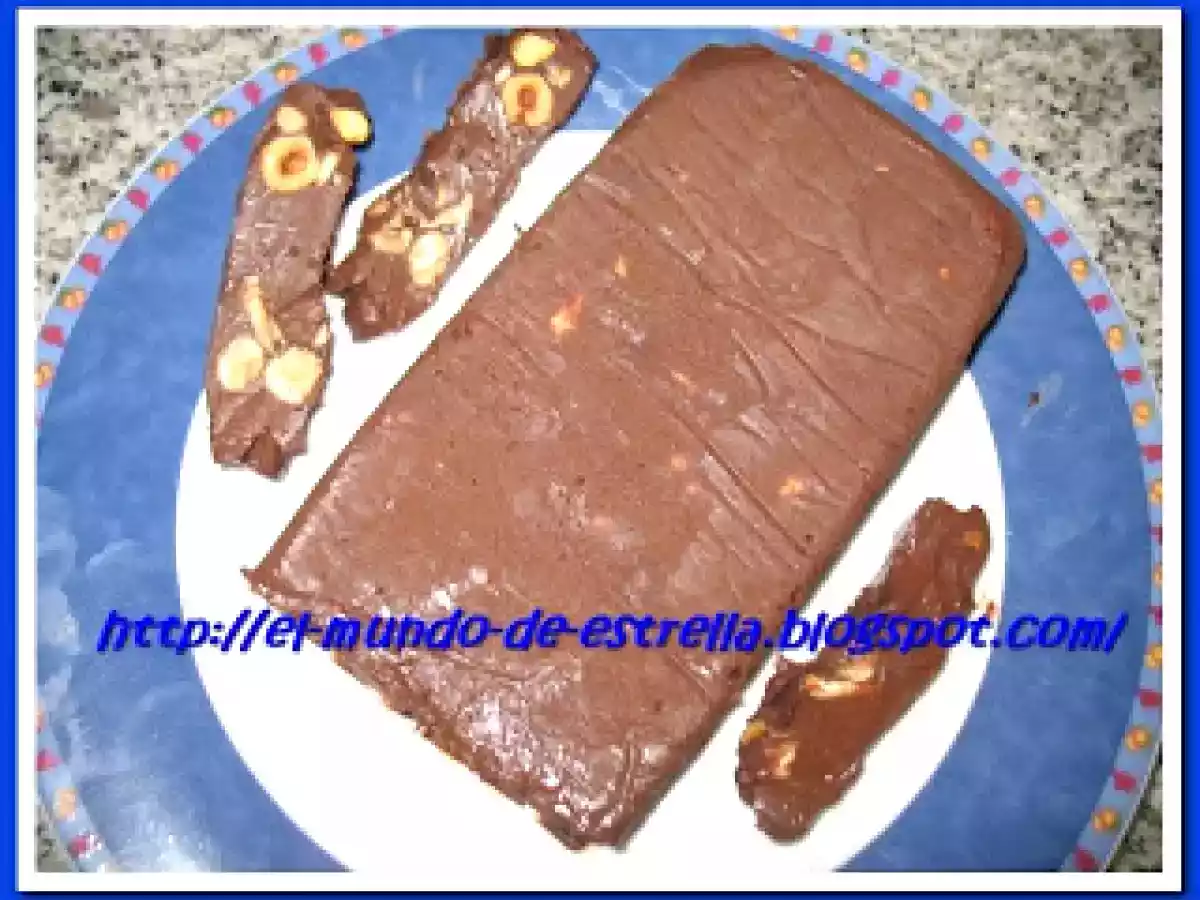 BARRA DE CHOCOLATE CON MIEL Y FRUTOS SECOS - foto 3