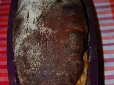 Barra de pan hecha con poolish en panificadora - foto 2