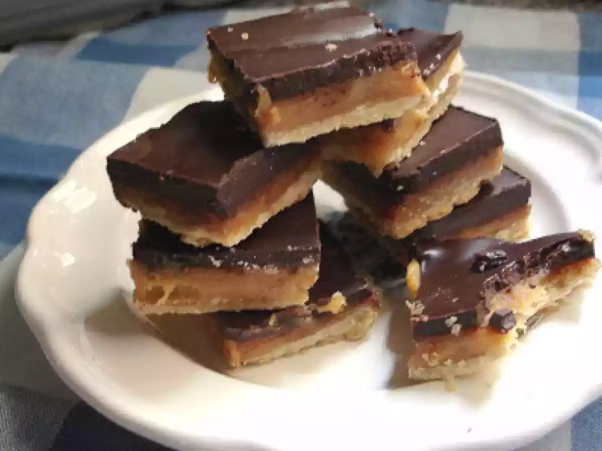 BARRAS DE CARAMELO (Millionaires' Shortbread) - foto 5