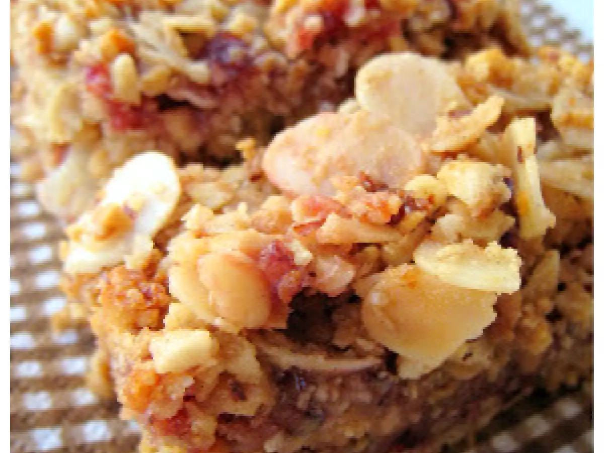 Barritas de cereales con frambuesas - foto 2