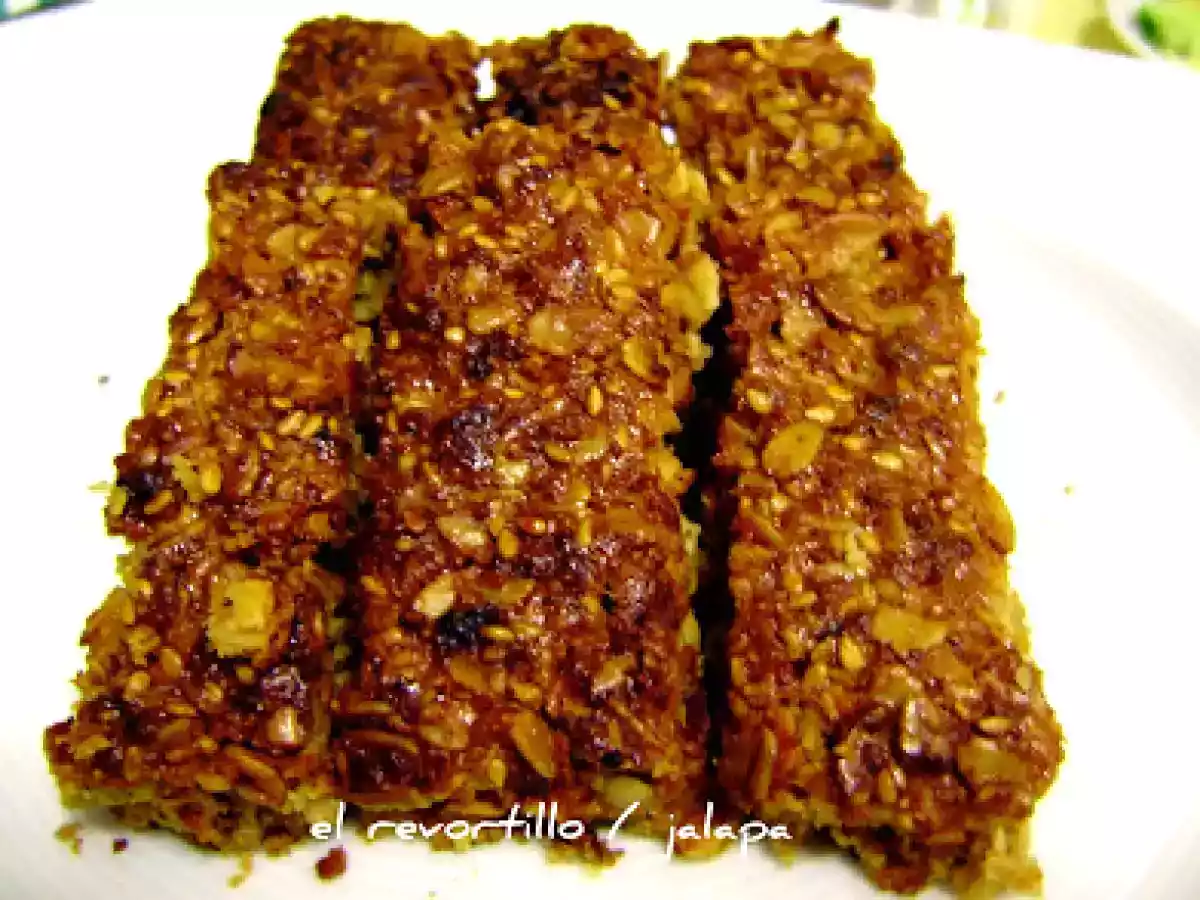 BARRITAS DE CEREALES Y MIEL