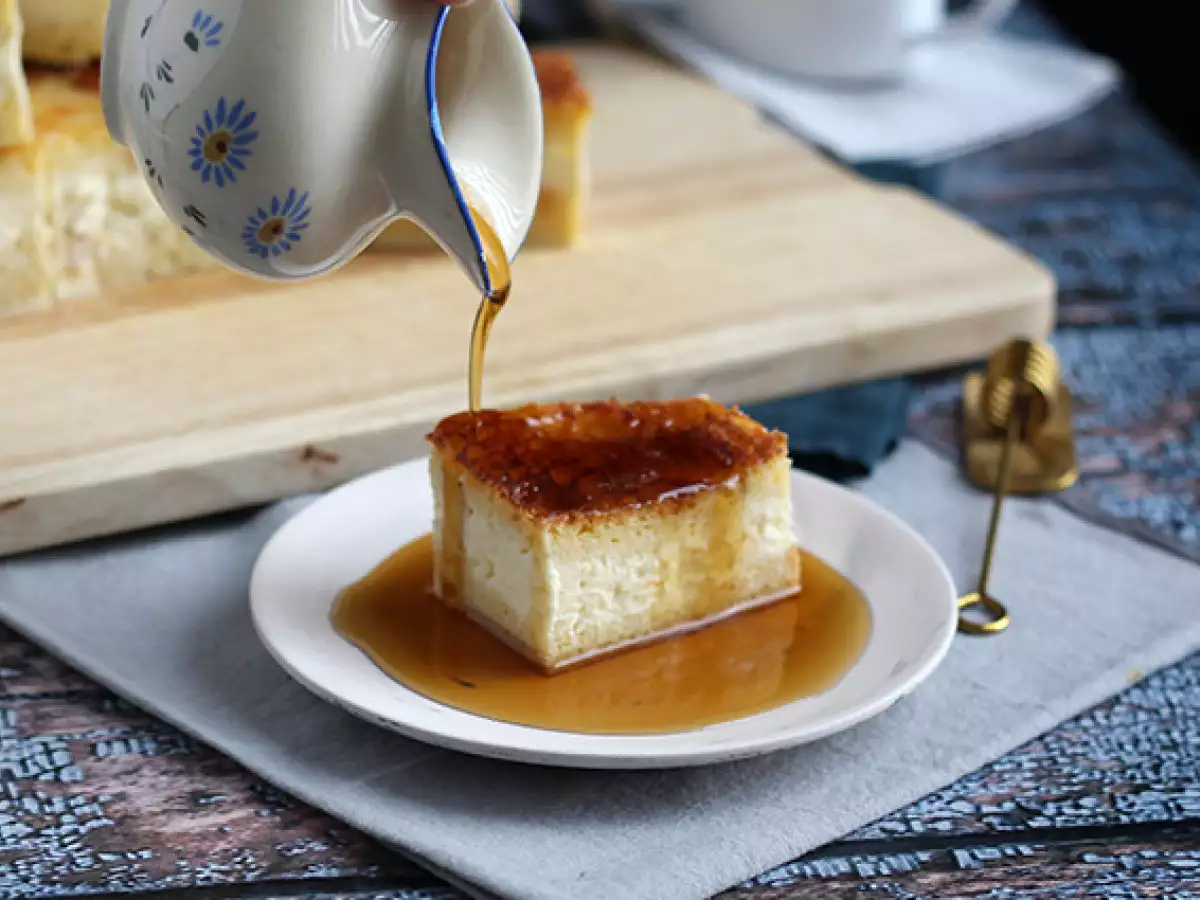 Barritas de cheesecake y tostadas francesas (French toast cheesecake bars) - foto 5