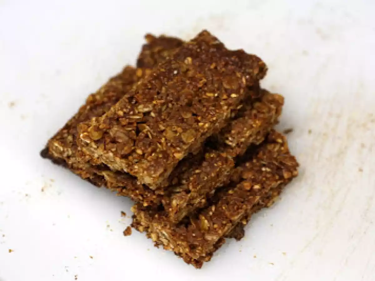 Barritas energéticas II, con semillas y frutos secos