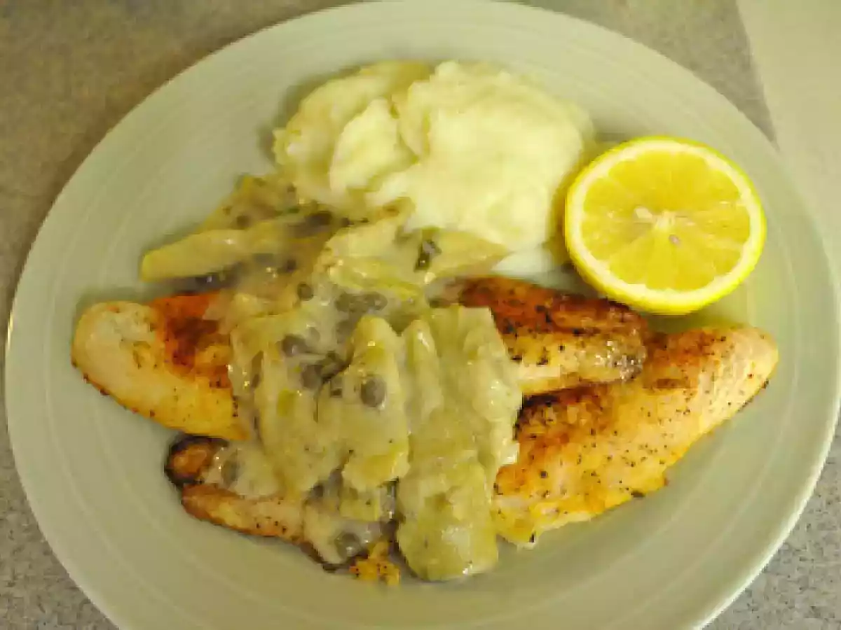 Bassa Con Salsa de Alcachofas...