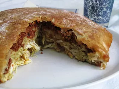 Bastila ó pastela marroquí de pollo - Receta Petitchef