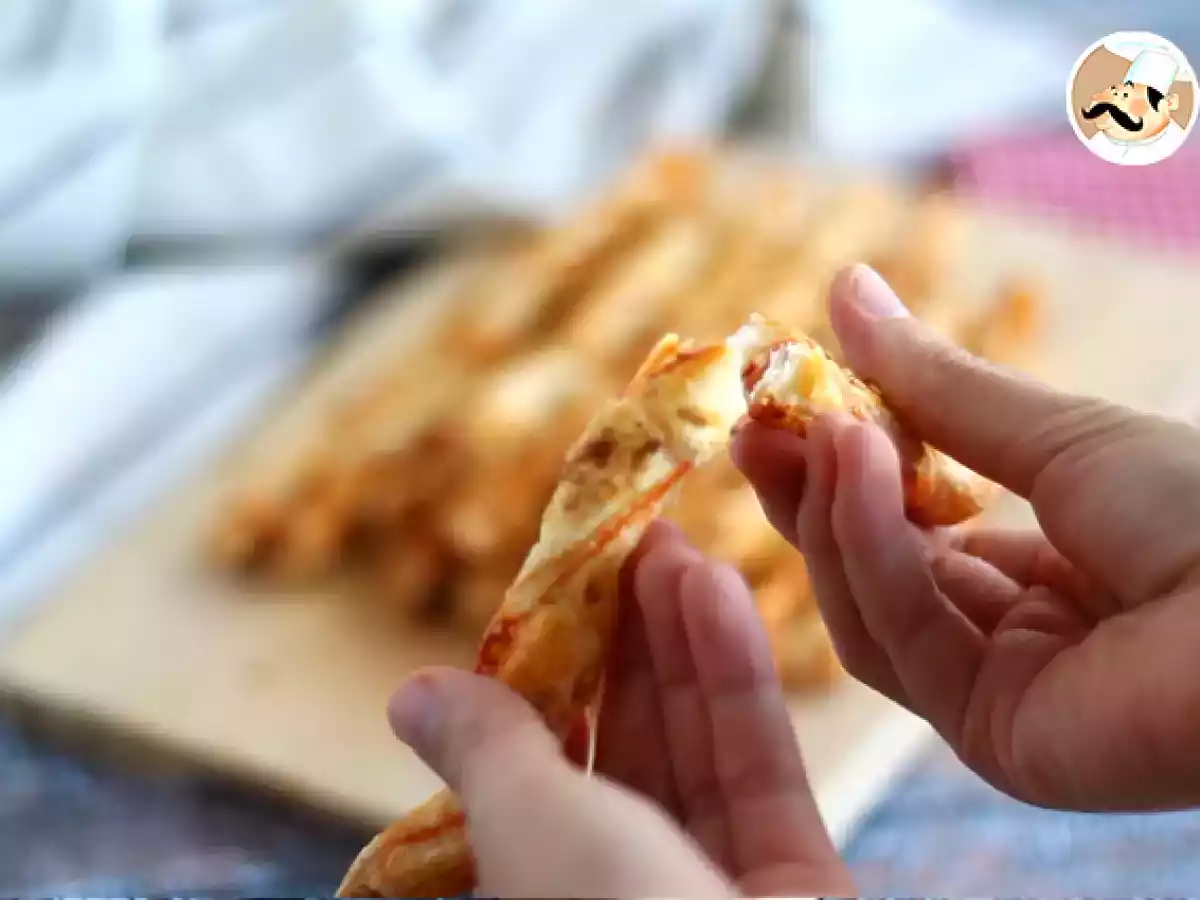 Bastones de hojaldre y sésamo - foto 3