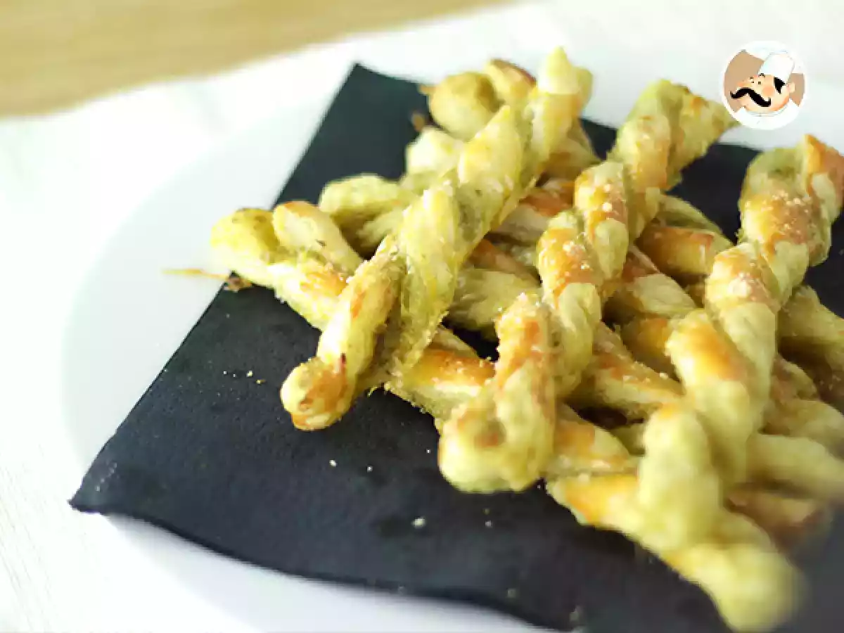 Bastones de pesto y parmesano - foto 2
