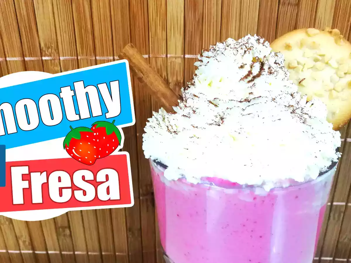 Batido de fresa, Smoothie de fresa