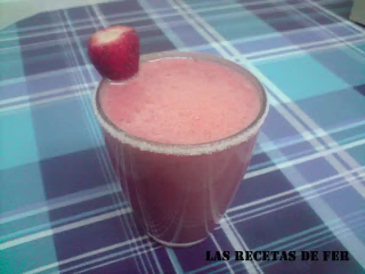 BATIDO DE FRESA Y NARANJA - foto 2