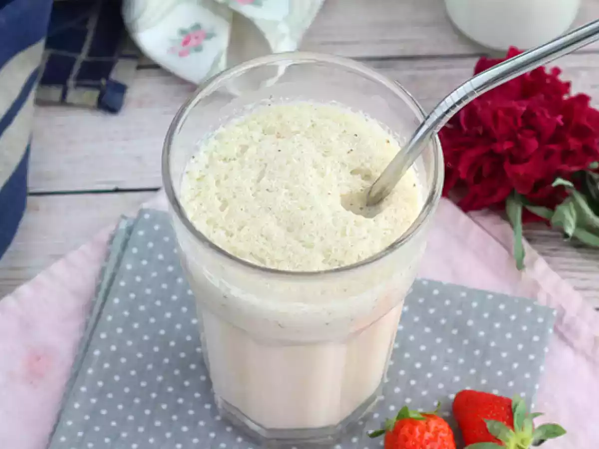 Batido de fresa y vainilla - foto 2