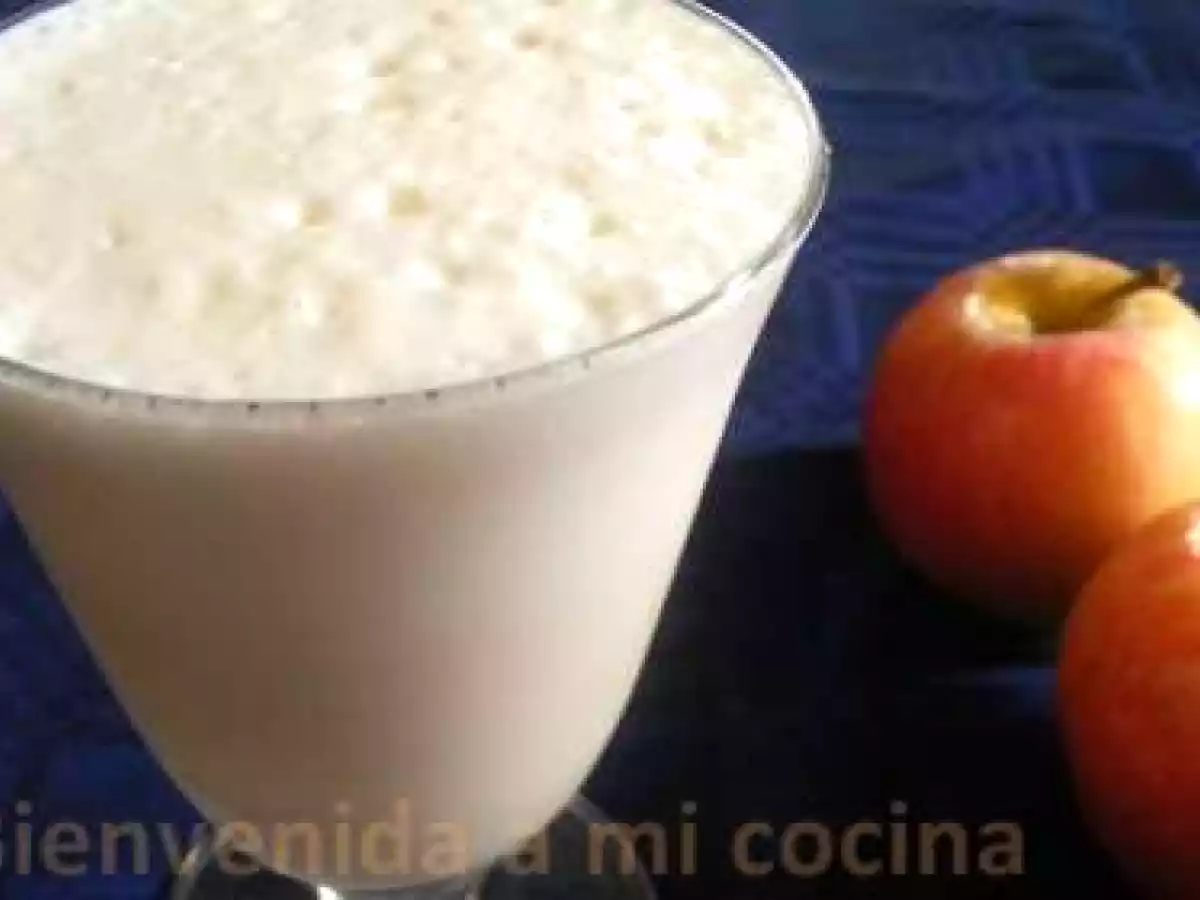 Batido de manzana