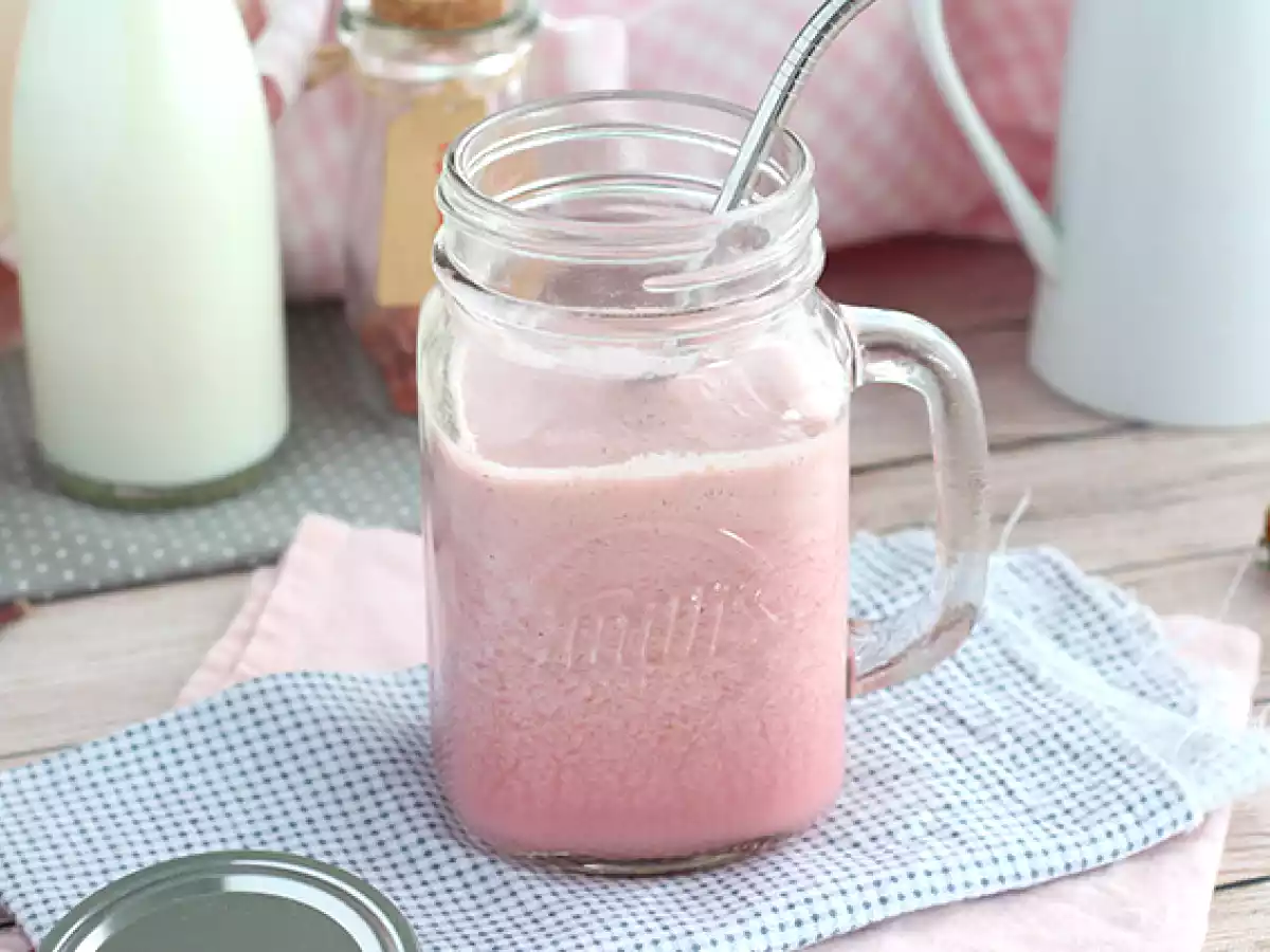 Batido vegano de frutos rojos - foto 4