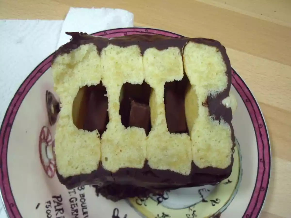 Baumkuchen de chocolate (thermomix) - foto 3