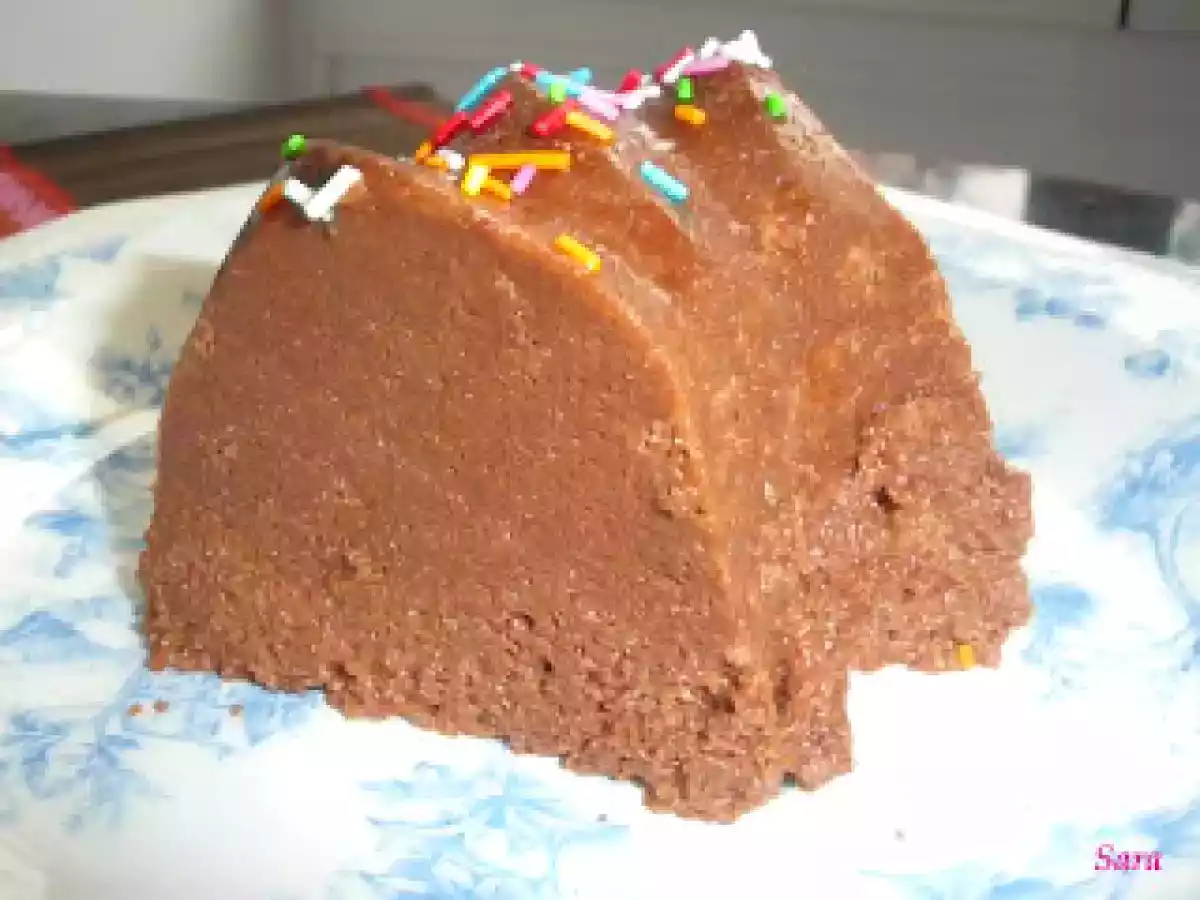 Bavaresa de chocolate
