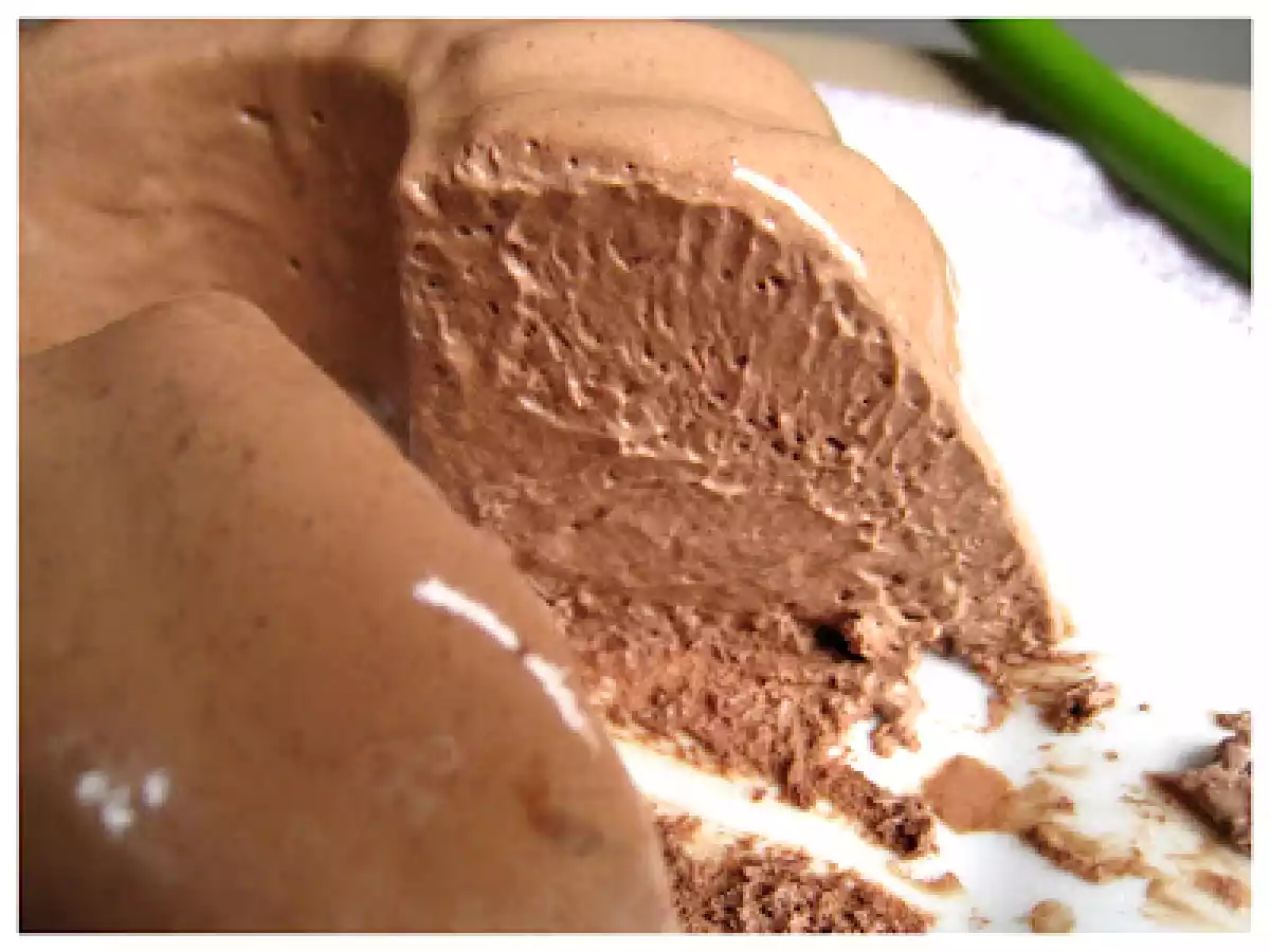 Bavarois de chocolate sin azúcar - foto 3