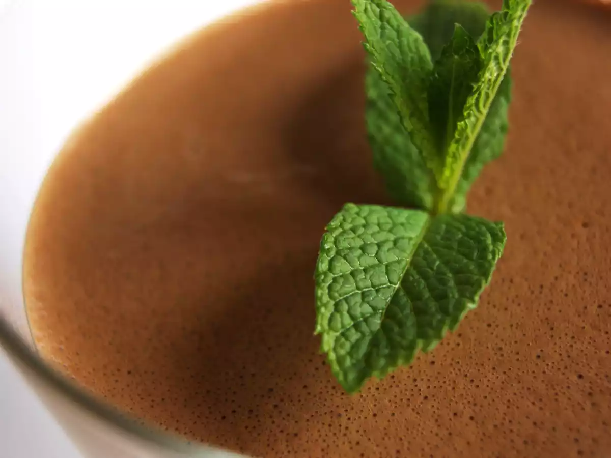 Bavarois de chocolate y menta - foto 4