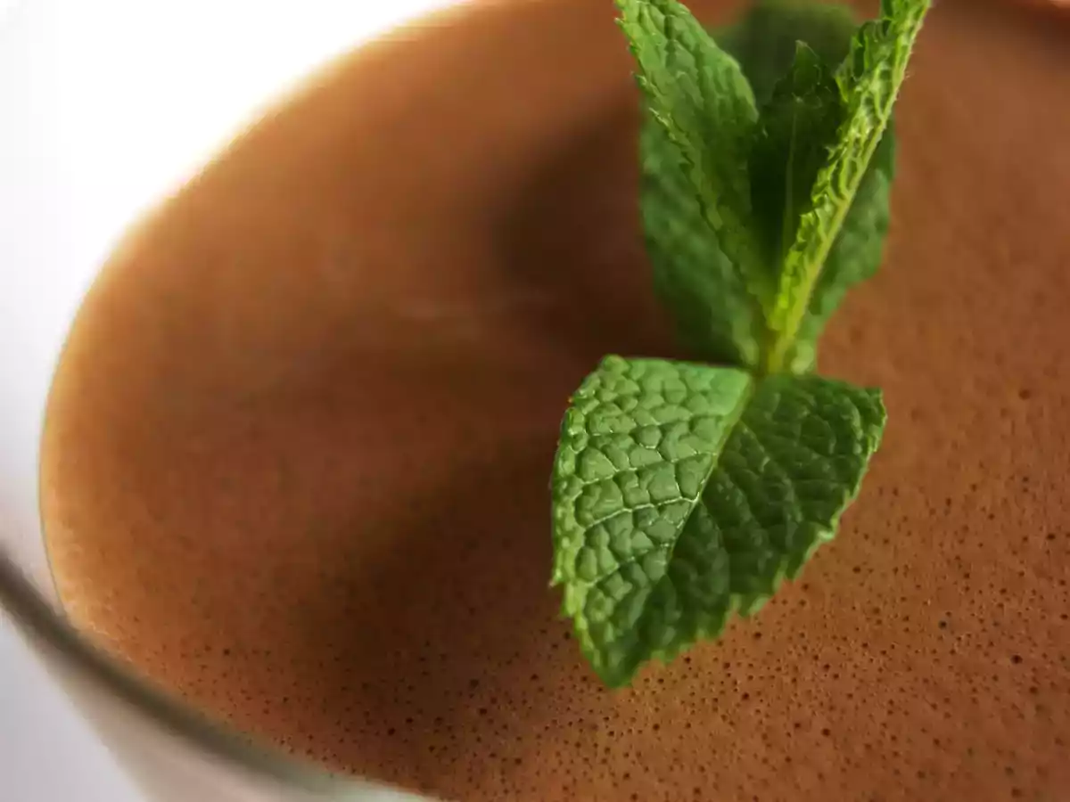 Bavarois de chocolate y menta - foto 5