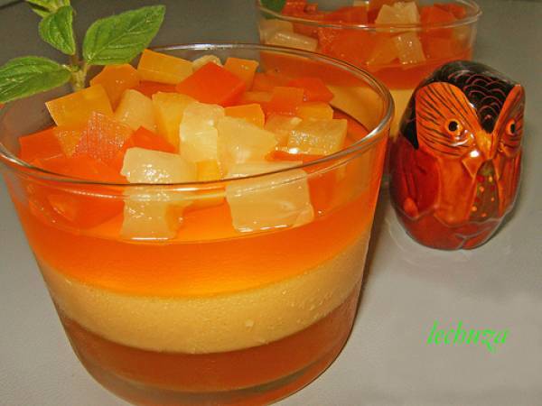 Bavarois de mango